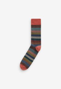 Next 5 PACK REGULAR FIT - Strømper - neutral green colour pop stripe