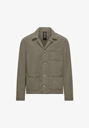 Bomboogie, IN CON COLLETTO - Summer jacket - desert sage
