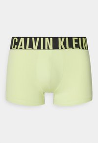Calvin Klein Underwear TRUNK 3 PACK INTENSE POWER COTTON - Boxerbriefs - black/ocean depths/shadow lime