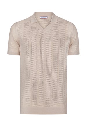 Felix Hardy SHORT SLEEVE - Polo - beige