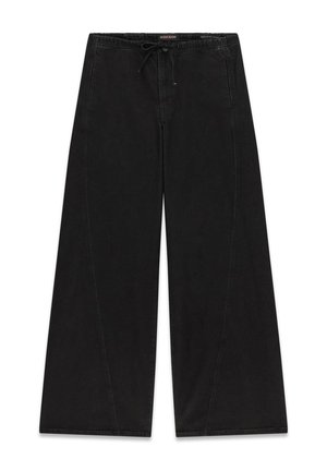 Guess Jeans, EXTRABREITE JOGGER-JEANS MIT WEITEM BEIN - Wide leg - schwarz