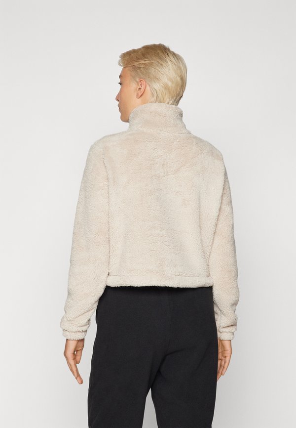 ONPCAS-FLUF SHORT - Fleece jumper - pumice stone2