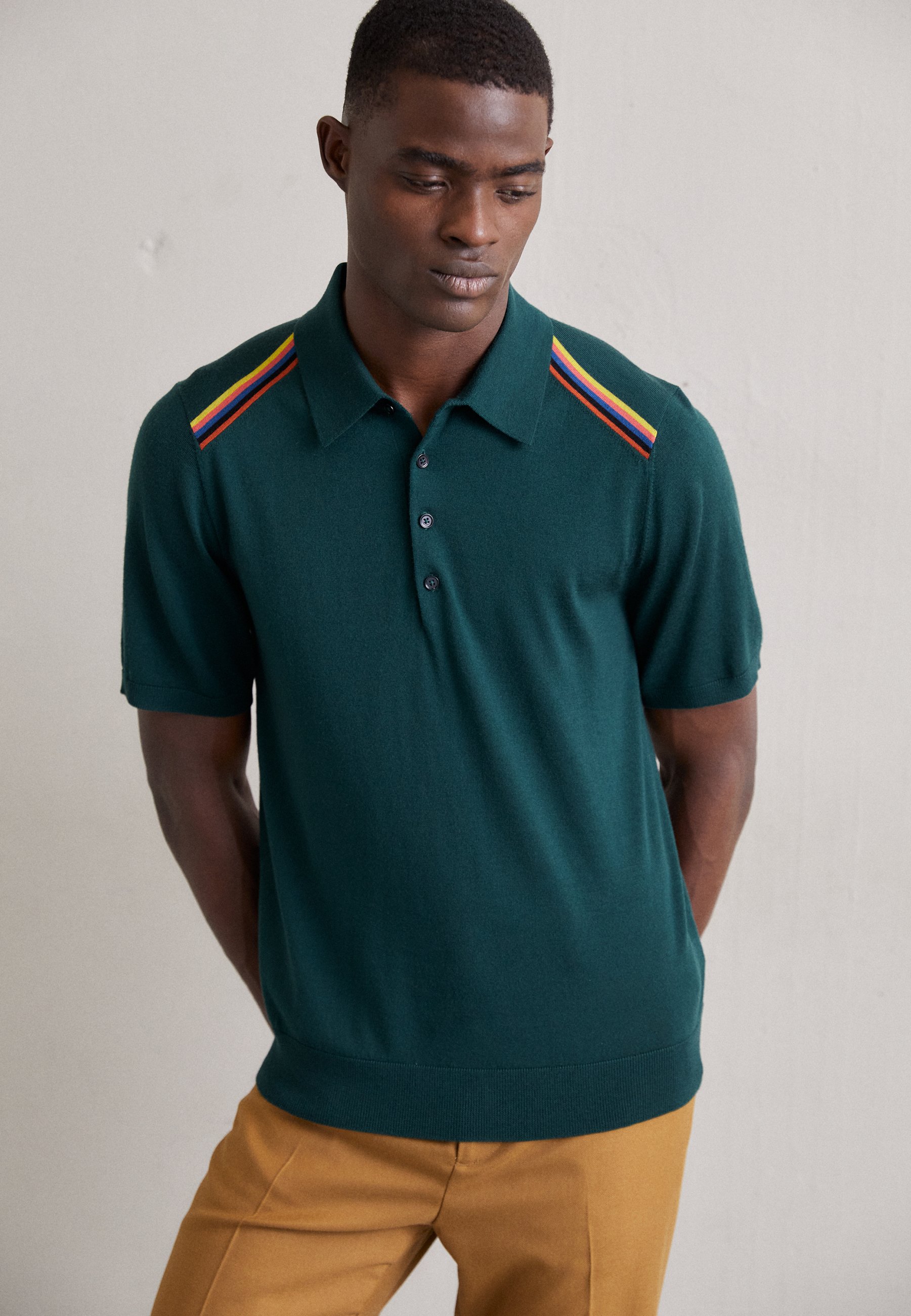 paul smith striped polo shirt