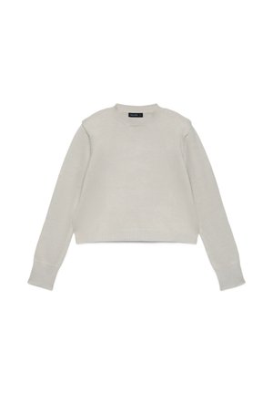 Calliope, MAGLIA TINTA UNITA - Jumper - tortora