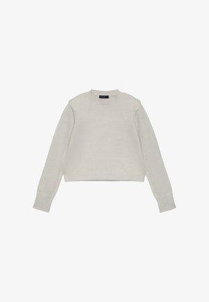 Calliope, MAGLIA TINTA UNITA - Jumper - tortora