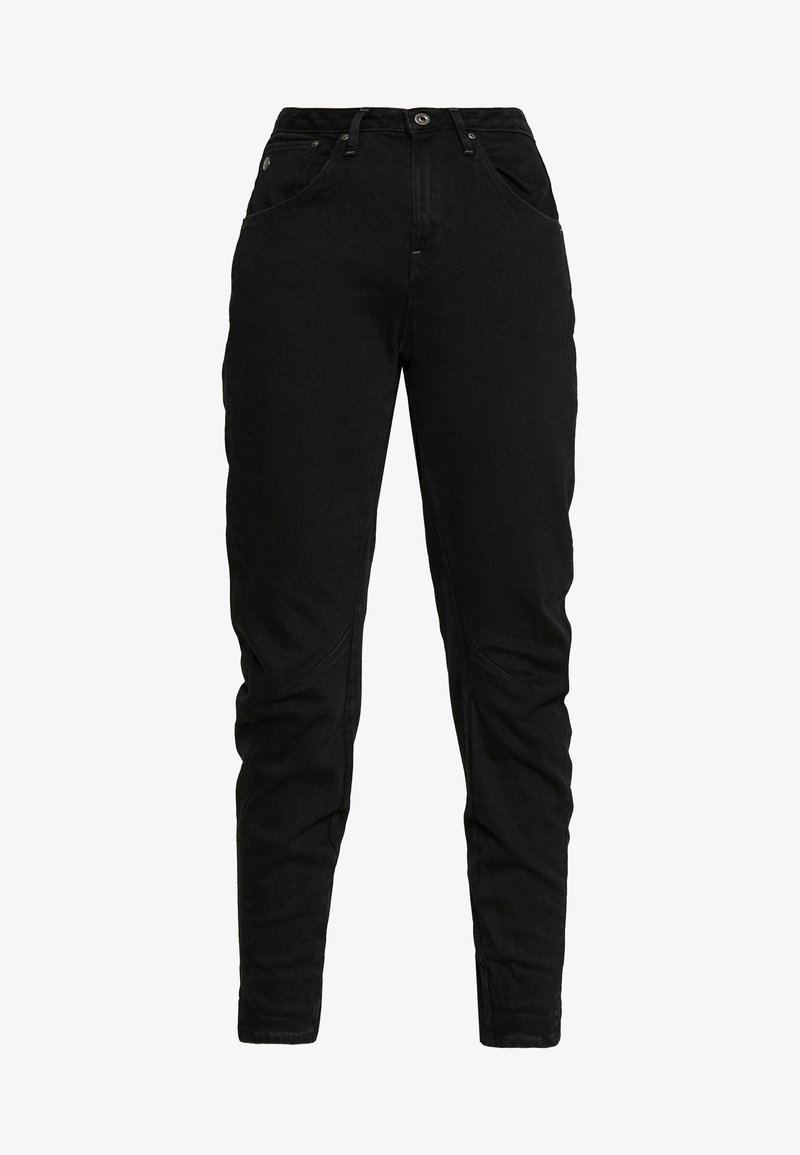 G Star Arc 3d Low Boyfriend Jeans Tapered Fit Nero Black Denim Jet Black Black Denim Zalando Co Uk