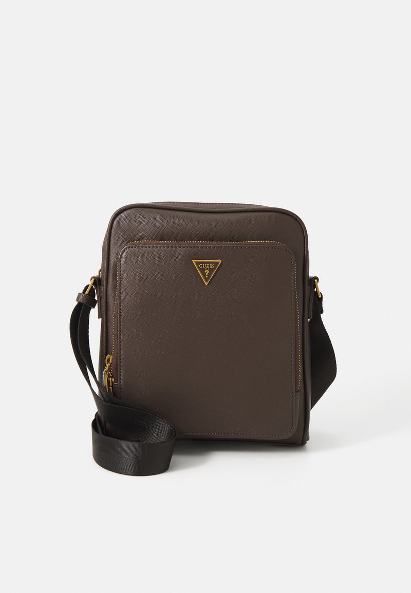 Guess MILANO - Skulderveske - dark brown