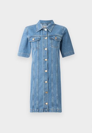 ONLY, ONLTHALIA FITTED DRESS - Denimové šaty - medium blue denim