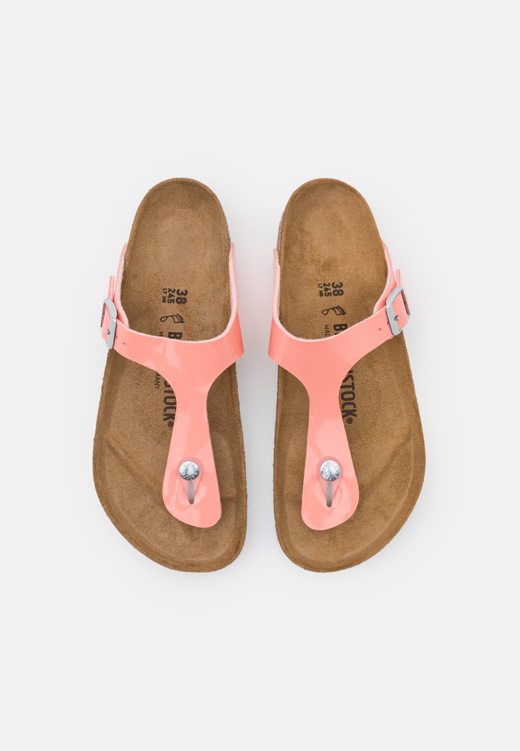 birkenstock gizeh coral