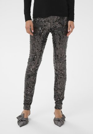 KIMBAIW - Leggings - Trousers - silver