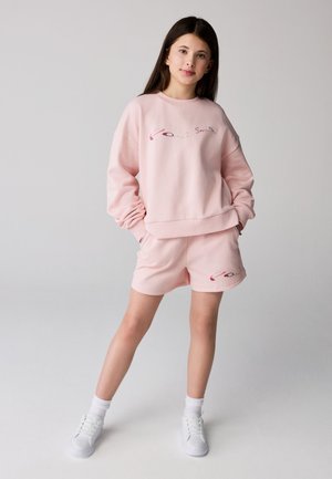 Paul Smith Junior, REGULAR FIT - SWEATSHIRT AND SHORTS SET  . - Sweatshirt - pink