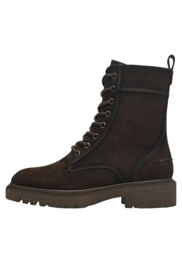 Plateaustiefelette - mocca