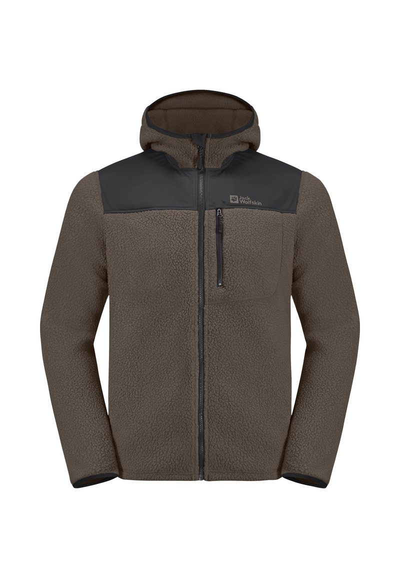 Jack Wolfskin KAMMWEG PILE  - Giacca in pile - cold coffee