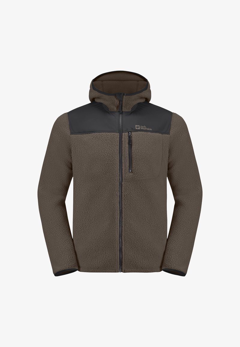 Jack Wolfskin KAMMWEG PILE - Giacca in pile - cold coffee