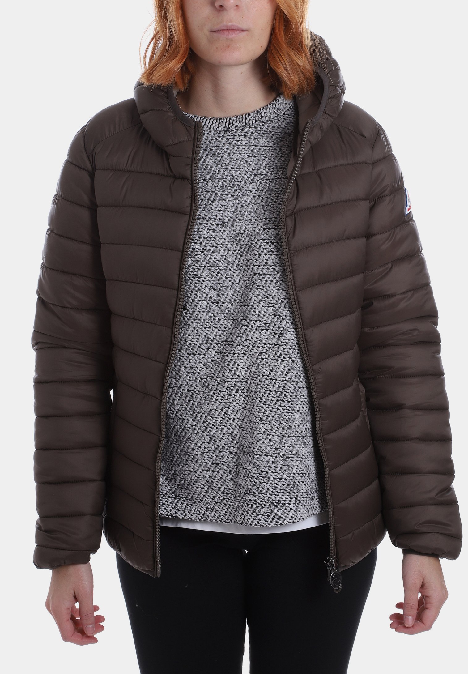 Invicta Giacca Uomo Soft Shell Marrone - Modello 4432545/U, Imbottita Con Cappuccio - 2