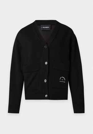 KARL LAGERFELD, CARDIGAN - Ζακέτα - black
