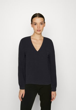 Vero Moda VMVANA V NECK  - Μπλούζα - black