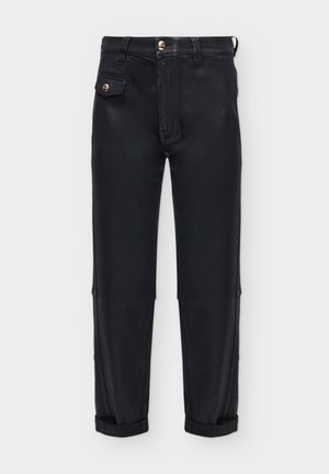 Mos Mosh, MMAYMEN COATED PANT - Дънки със свободна кройка - black