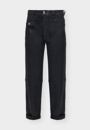 Mos Mosh, MMAYMEN COATED PANT - Дънки със свободна кройка - black
