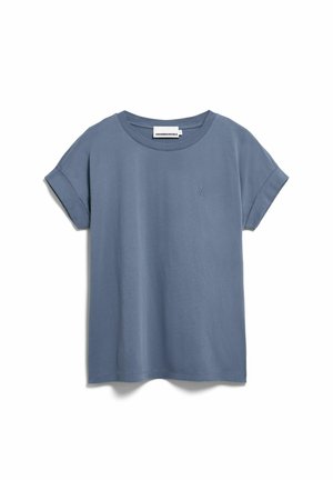ARMEDANGELS, IDAA LOGO - T-Shirt basic - dusty moon