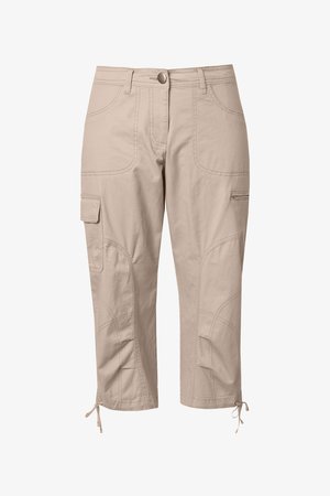Ulla Popken, COMFORTABELE BAND - Pantaloni cargo - marmer