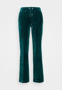 Juicy Couture TRACK PANTS rain forest/dark green