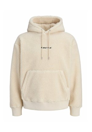 Jack & Jones, HOODIE TEXT - Hoodie - oatmeal