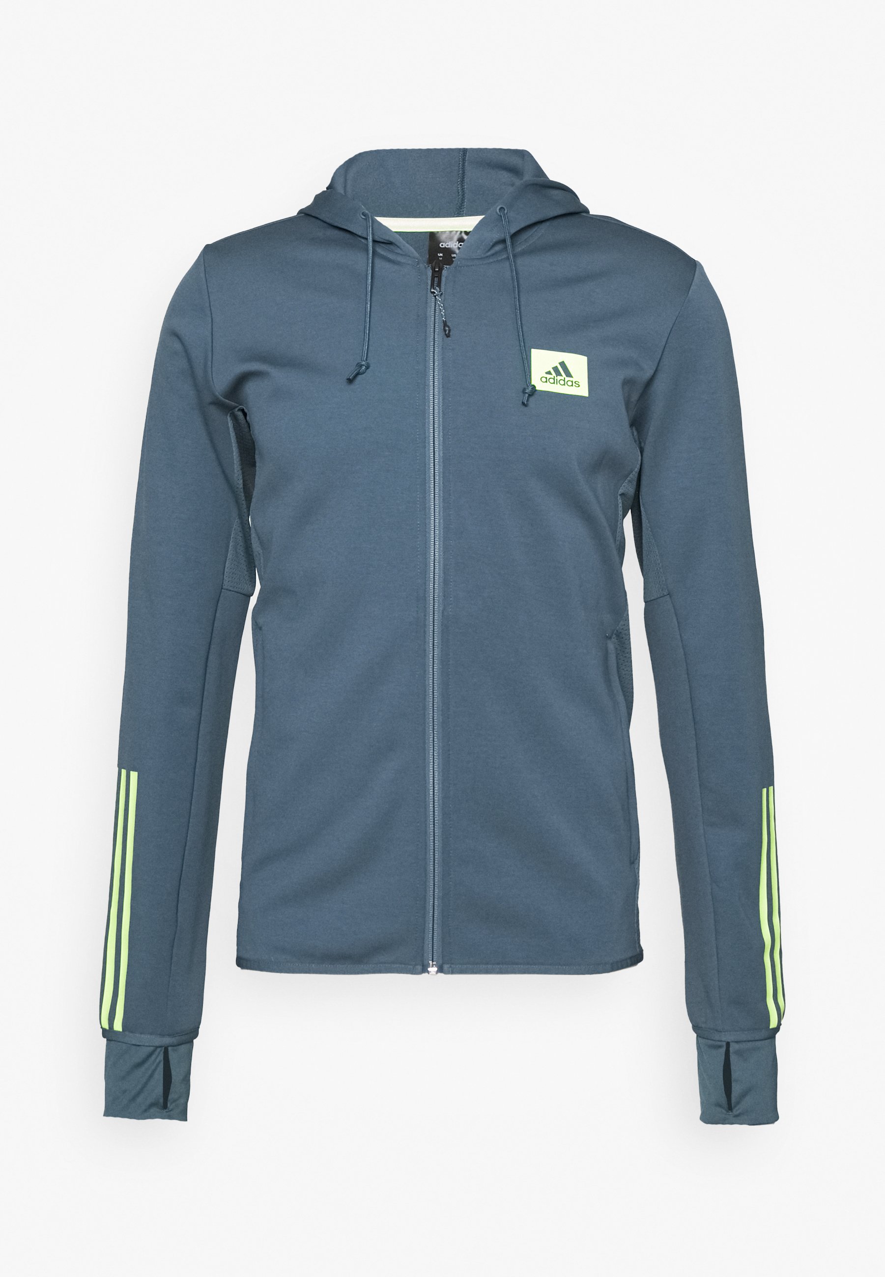adidas Performance AEROREADY TRAINING SPORTS SLIM HOODED adidas Essentials 3 Stripes Full Zip French Terry Blaue