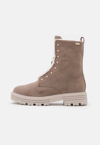 s.Oliver Lace-up ankle boots - taupe