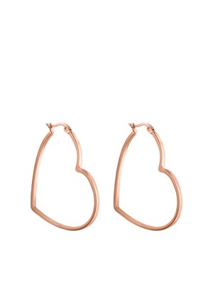 BIG LOVE - Ohrringe - roségoldfarben