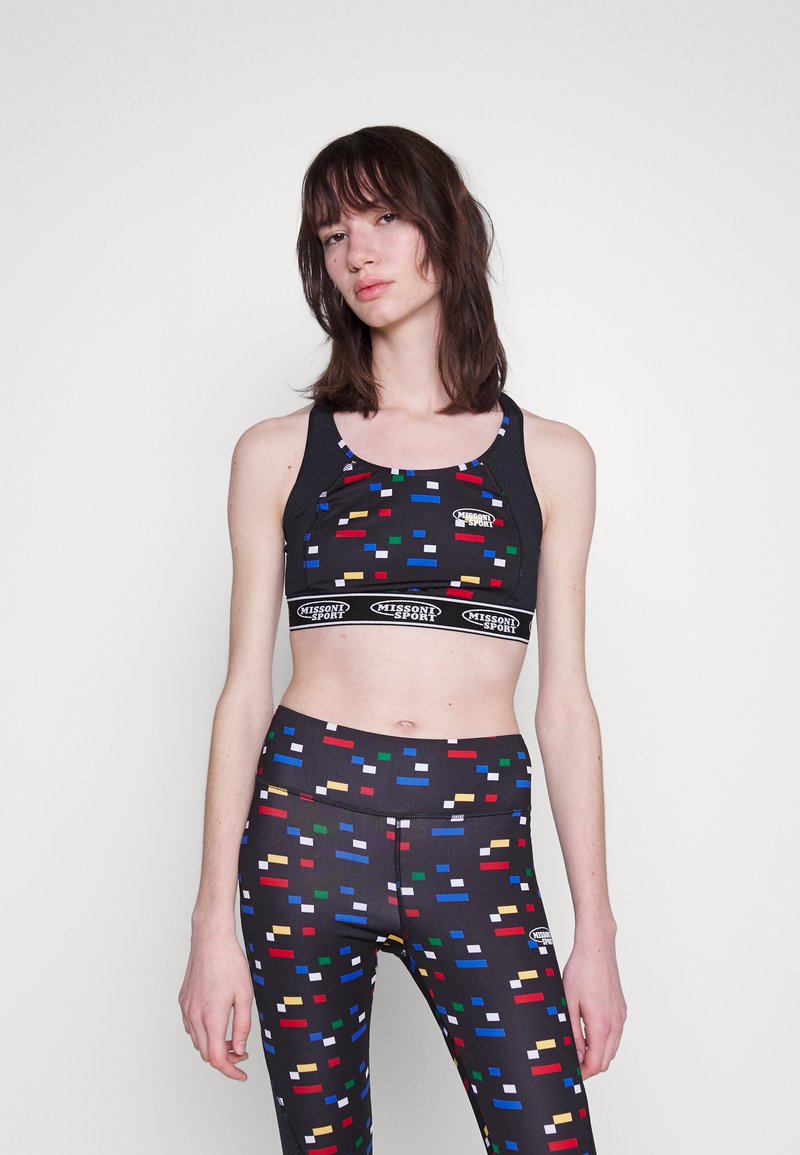 Missoni Sport Top grey/schwarz Zalando.at