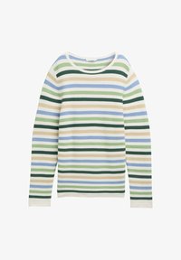 Wybrany, true green/blue knit strip