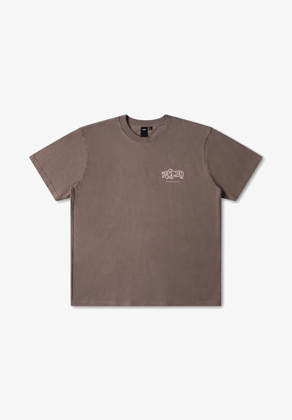 HANDS - Print T-shirt - taupe2