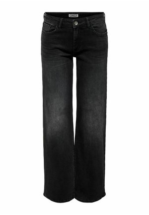ONLY Petite, JEANS MIT WEITEM BEIN ONLJULLES NIEDRIGE TAILLE GERADE GESCHNITTEN JEANS - Coupe large - washed black