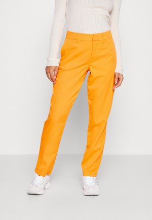 Noisy May Petite NMTHEA VIVIAN PANT PETITE - Παντελόνι - vibrant orange