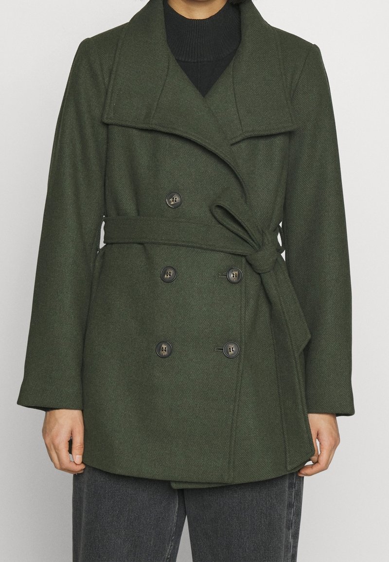 ONLY Petite Kort kappa / rock - dark green