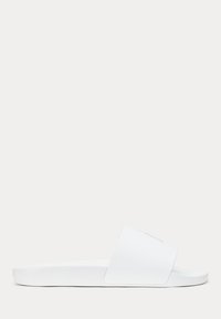 SIGNATURE PONY SLIDE UNISEX - Slippers - ceramic white