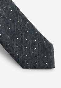 Next REGULAR SET - Ozdobná vreckovka - navy blue polka dot paisley