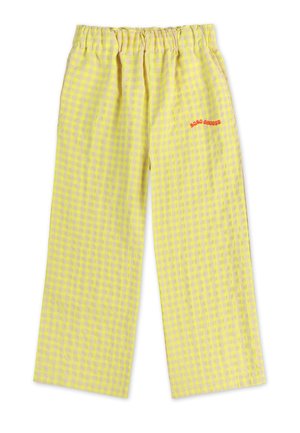 Bobo Choses VICHY UNISEX - Pantalones - yellow