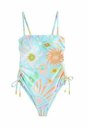 TUMMY CONTROL  - Plavky - blue starburst