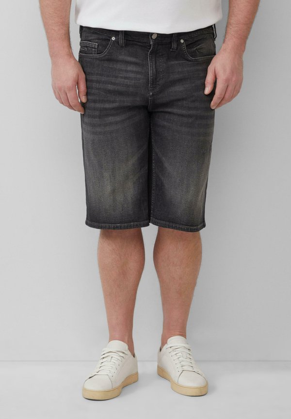Jeans Shorts - dunkelgrau