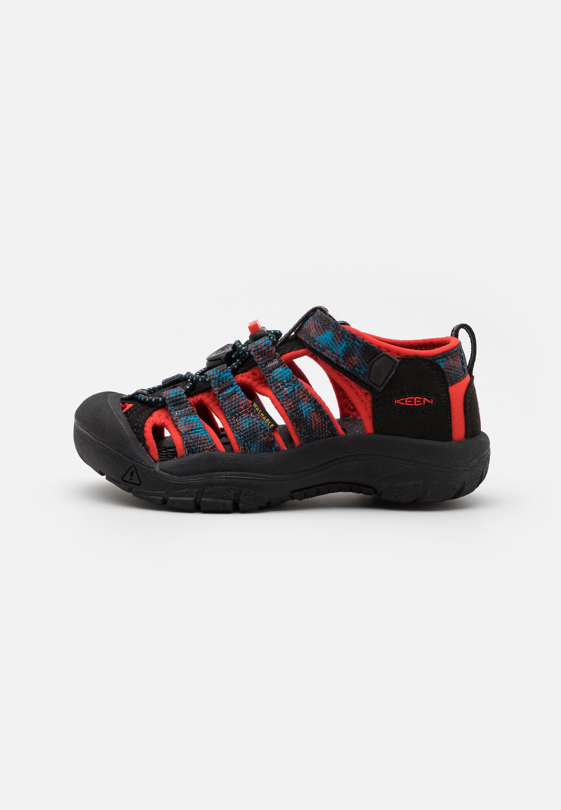 Keen NEWPORT H2 UNISEX - Walking sandals - black/orange/black - Zalando .co.uk