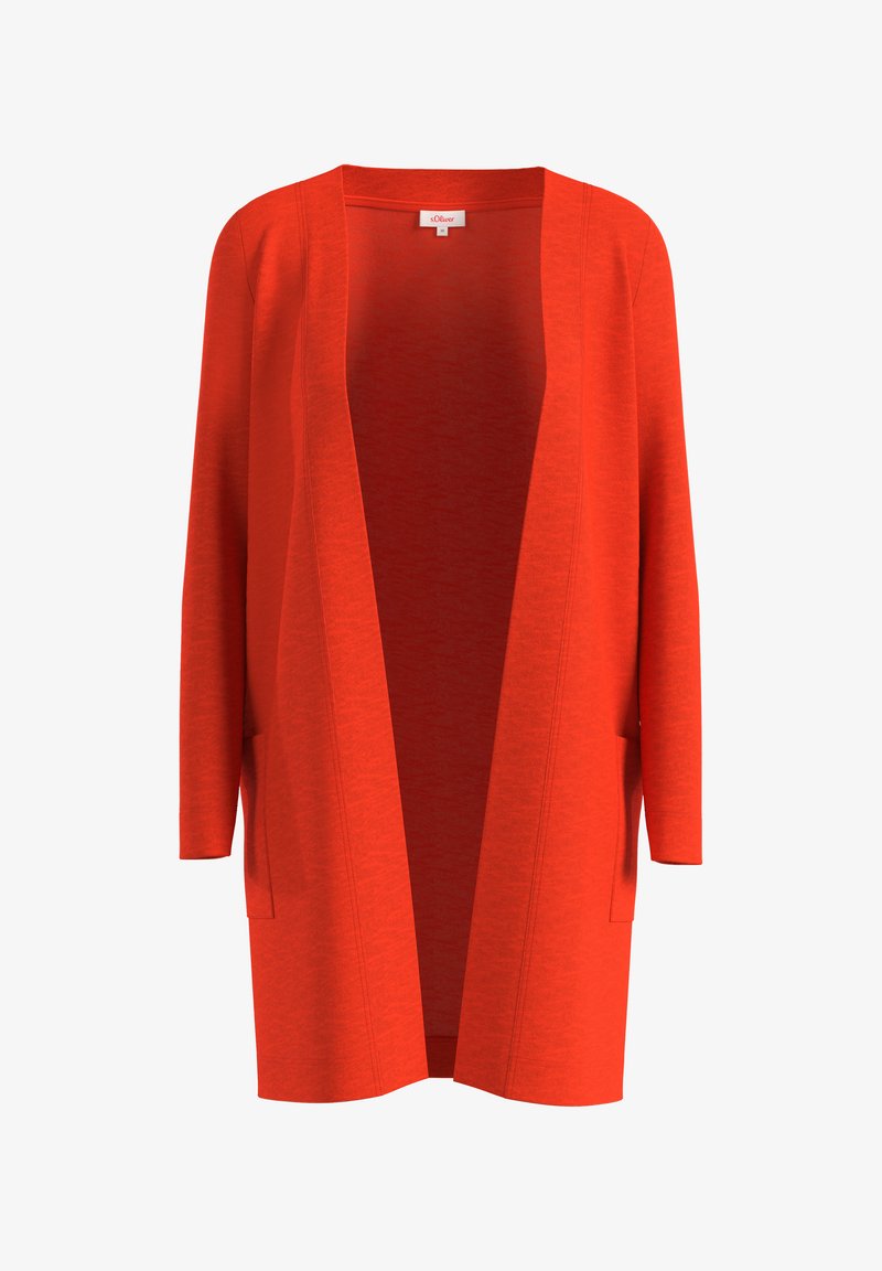 s.Oliver D INTÉRIEUR - Gilet - dunkelorange