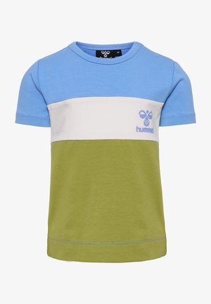 Hummel T-Shirt print - silver lake blue