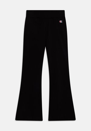 CLASSIC WIDE LEG PANTS - Tracksuit bottoms - black