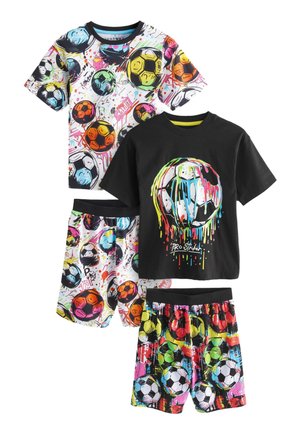 Next, 2 PACK SET - Pyžamová súprava - black  multi bright football