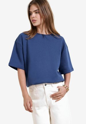 Friends Like These, SHORT SLEEVE GRAPHIC SWEAT TOP - Basic T-shirt - blue