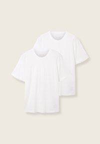 DOUBLE PACK CREW NECK TEE - T-shirt basique - white