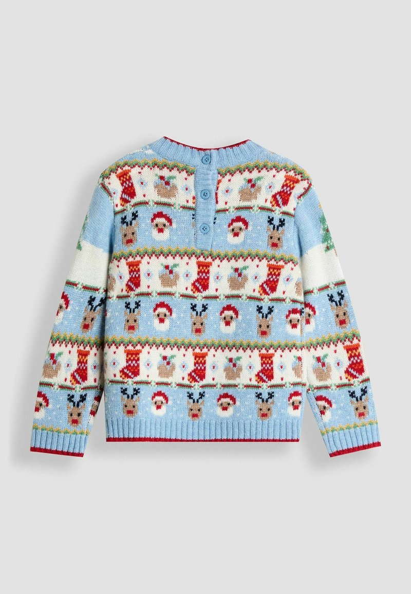 JoJo Maman Bébé REGULAR FIT CHRISTMAS FAIR ISLE Pullover