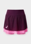 MATCH SKIRT - Спортна пола - dark aubergine/bubblegum